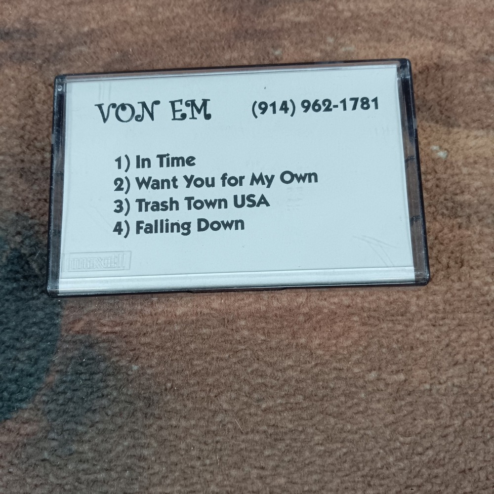 VON EM Cassette Tape XL II S 90 Maxell High Resonance Damping Resisting Mixtape